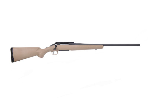 Ruger American Predator 308 Winchester, 22" Threaed Barrel, Flat Dark Earth Stock, Black Rec, 4rd - Firearm | The Gun Shop