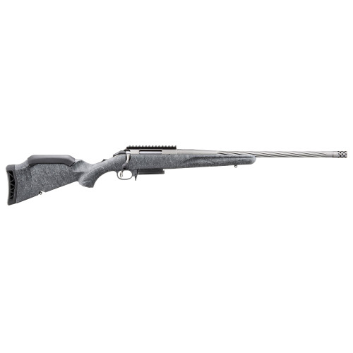 Ruger American Rifle Gen 2 6.5 Creedmoor, 20" Threaded Barrel, Gray Splatter, 3rd - Firearm | The Gun Shop