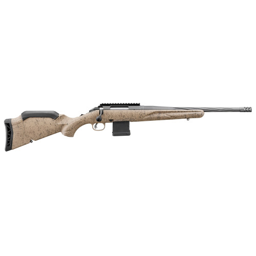 Ruger American Rifle Gen 2 300 Blackout, 16.1" Threaded Barrel, Flat Dark Earth Splatter, 10rd - Firearm | The Gun Shop