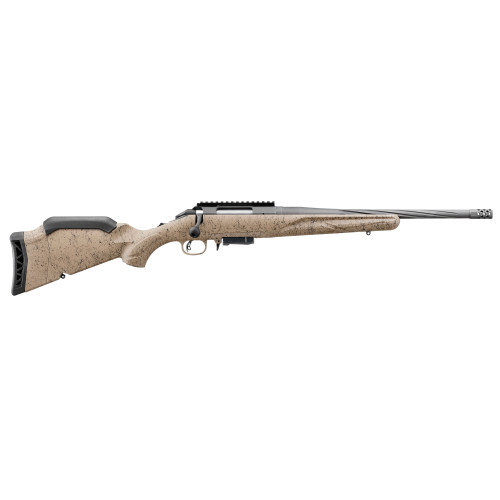 Ruger American Rifle Gen 2 7.62x39, 16.1" Threaded Barrel, Flat Dark Earth Splatter, 5rd - Firearm | The Gun Shop
