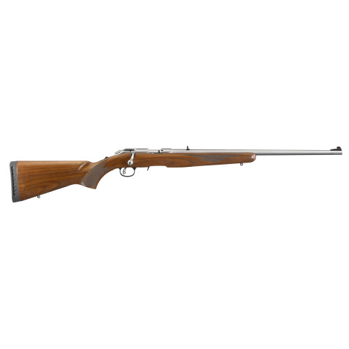 Ruger American TALO Exclusive 22 Magnum, 22", Satin Walnut, Silver Rec, 9rd - Exclusive Guns | The Gun Shop