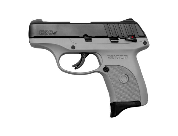 Ruger EC9s Used 9mm, 3.1" Barrel, Manual Thumb Safety, Fixed Sights, Grey, 7rd