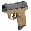Ruger EC9s 9mm, 3.12" Barrel, Fixed Sights, Manual/Trigger Safety, FDE, 7rd