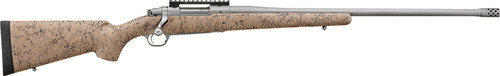 Ruger Hawkeye FTW Hunter 6.5 Creedmoor, 24" Threaded Barrel, Tan/Black Speckled, 4rd - Firearm | The Gun Shop