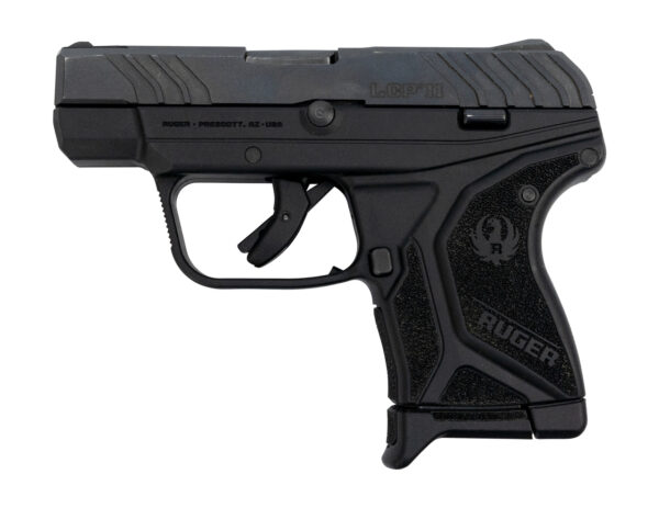 Ruger LCP II 380 Used .380 ACP, 2.75" Barrel, Improved Trigger, Fixed Sights, Black, 6rd