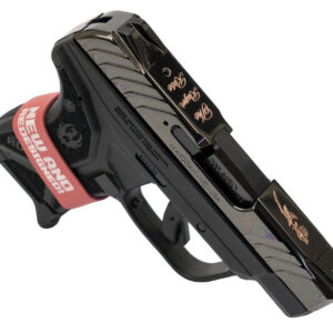 Ruger LCP II Rose Gold .380 ACP, 2.75" Barrel, Rose Gold Engraving, Black, 6rd