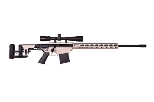 Ruger Precision Rifle Vortex Scope Package 6.5 Creedmoor, 24" Threaded Barrel, Nickel Cerakote, Diamondback Scope, 10rd - Exclusive Guns | The Gun Shop