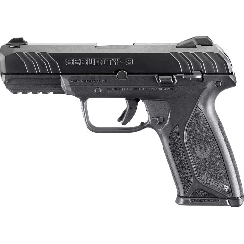 RENTAL Ruger Security-9 9mm, 4", Black, Integral Grip, 15rd - Concealed Carry Guns | The Gun Shop