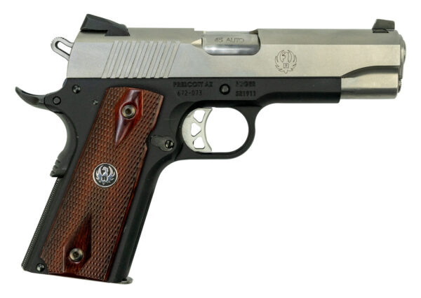 Ruger SR1911 Lightweight .45 ACP, Trade-In, 4" Barrel, Novak Sights, 3x 7rd