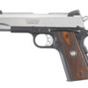 Ruger SR1911 Lightweight Commander-Style 45 ACP, 4" Barrel, Novak Sights, Thin Grips, 7rd Mag