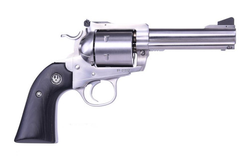 Ruger Super Blackhawk Bisley 44 Magnum/44 Special, 4.625" Barrel, Stainless Steel, Black Laminate Grip, 6rd - Cowboy Action Shooting | The Gun Shop