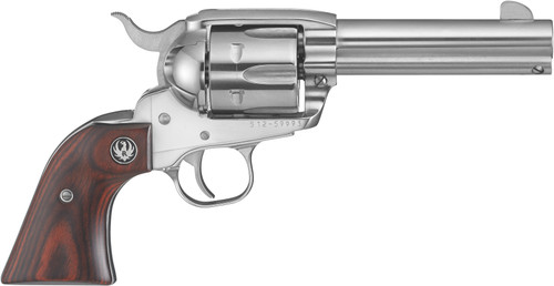 Ruger Vaquero Convertible 45 Colt/45 ACP, 4 5/8" Barrel, SS, 2 Cylinders - Concealed Carry Guns | The Gun Shop