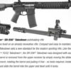 Ruger SR556 Takedown Rifle 223/5.56, 16" Barrel Flip Sights, 30 Rd Mag