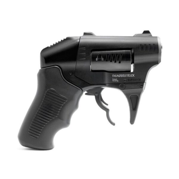 Standard Manufacturing Thunderstruck Double Action Revolver, 22 WMR, 1.25" Steel Barrel, Aluminum Frame, Black, Polymer Grips, 8Rd