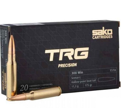 Sako Cartridges 308 Winchester, 175gr, Open Tip Match, 20rd Box - Ammo | The Gun Shop