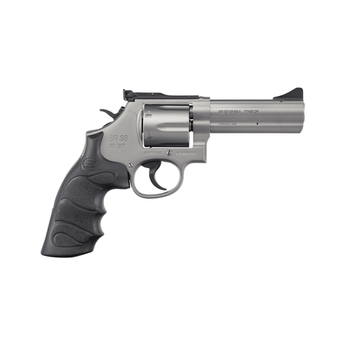 SAR SR 38 Special/357 Magnum, 4" Barrel, Stainless Steel, 6rd - Firearm | The Gun Shop