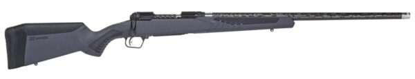 Savage 110 Ultralite 270 Winchester, 22" PROOF Research Threaded Barrel, 5/8x24 Threads, Black, Grey Stock, 4rd