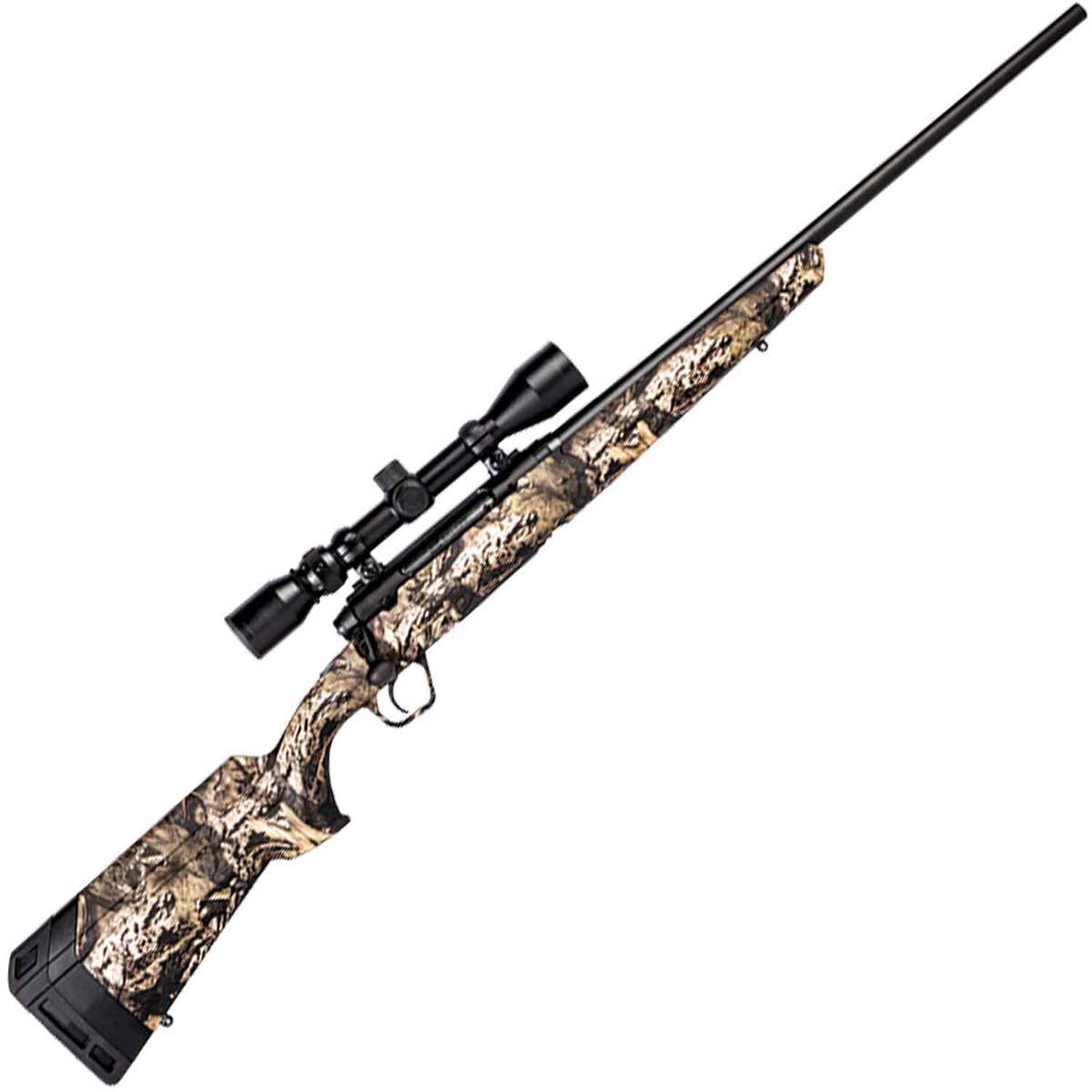 Savage Arms Axis XP 7mm-08 Remington Camo With Weaver Scope Black Bolt ...