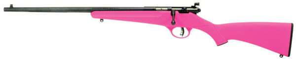 Savage Rascal 22 LR, 16" Barrel, Pink, Left Hand, 1rd