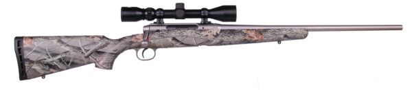 Savage Axis 223 Rem, Stainless, Camo, DBM Package