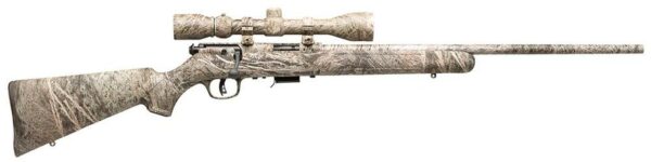 Savage 93R17 XP 17 HMR, 22" Barrel, Brush Camo