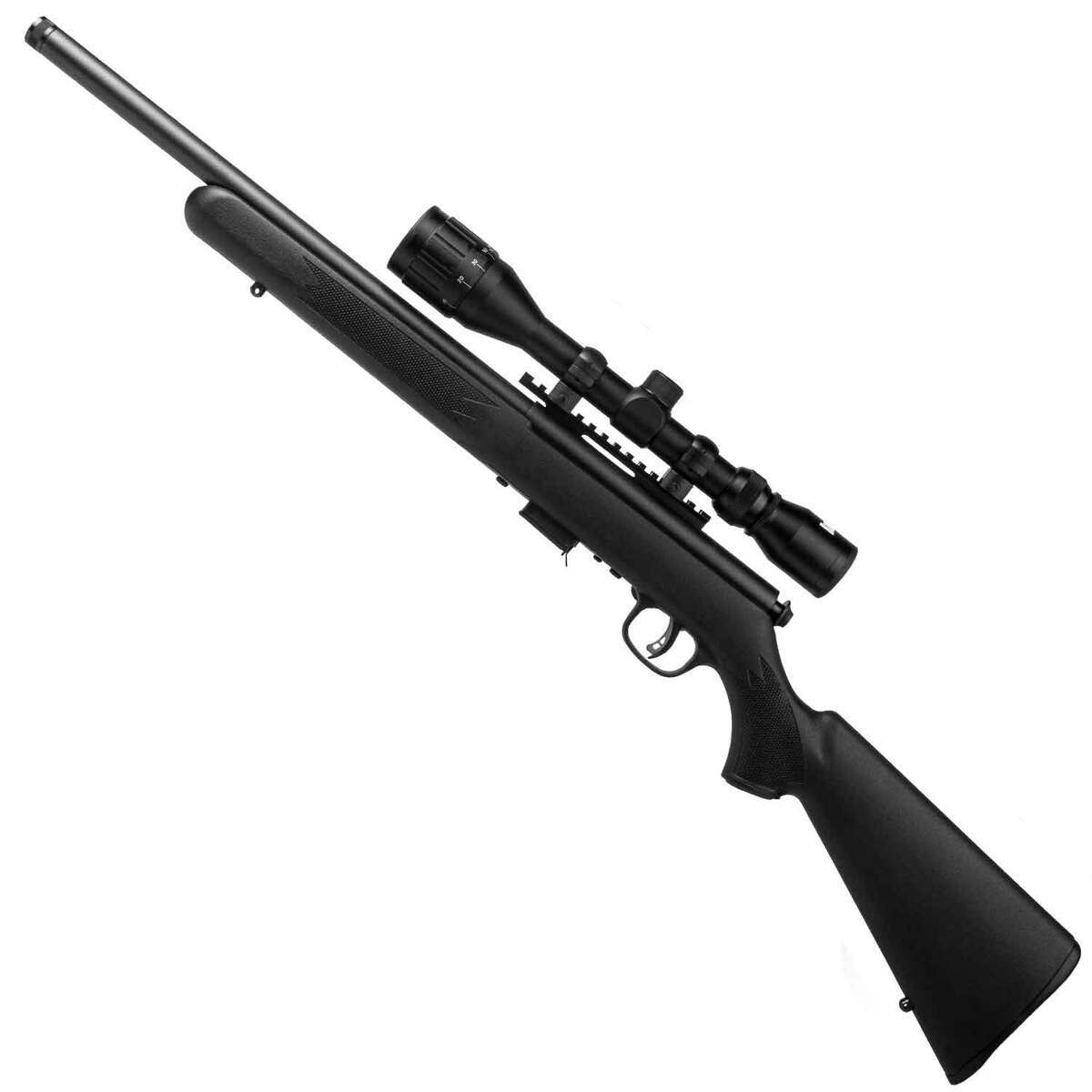 Savage Arms 93 FV-SR w/Scope Matte Black Bolt Action Rifle - 17 HMR - 16.5in - Rifles | The Gun Shop