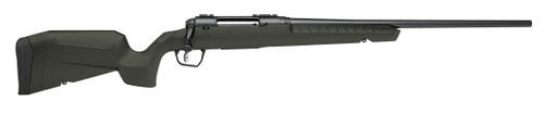 Savage Axis 2 25-06 Remington, 22" Barrel, Dark Olive Green Stock, Black Rec, 4rd - Firearm | The Gun Shop