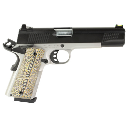 Tisas 1911 D10 10mm, 5" Barrel, Carbon Steel Frame, Black Slide, G10 Grip, 8rd - 1911 Guns | The Gun Shop