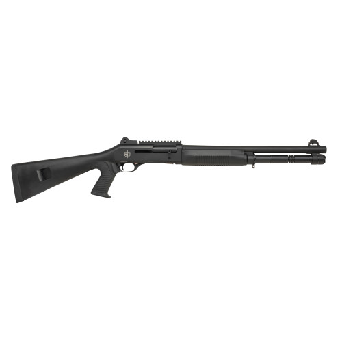 MAC M1014 M4 Type Semi-Auto 12 Ga, 3" Chamber 18.5" Barrel, Black, 5rd - Firearm | The Gun Shop