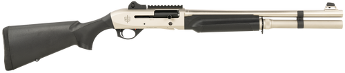 Military Arms MAC 2 Tactical Marine 12 Ga, 3" Chamber 18.5" Barrel, Ghost Ring Sight, Semi Auto Nickel, 5rd - Firearm | The Gun Shop