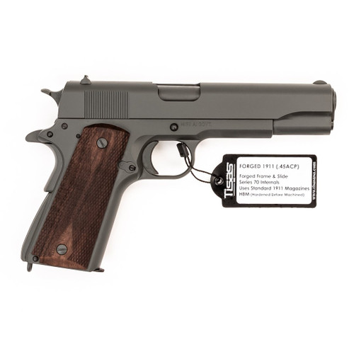 SDS 1911 Government 45 ACP, 5" Barrel, Black, Walnut Grip, 7rd - 1911 Guns | The Gun Shop