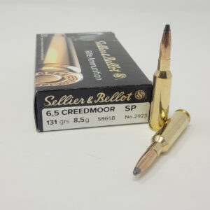 Sellier And Bellot Rifle Ammo 6 5 Creedmoor 140 Grain 20 Rounds Sp