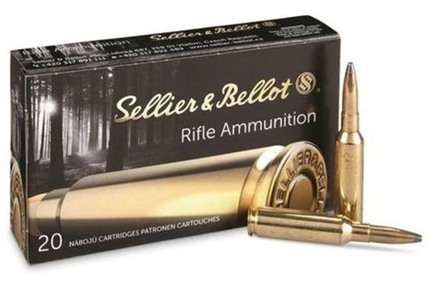 Sellier & Bellot 6.5 Creedmoor, 156gr, Soft Point, 20rd Box - Ammo | The Gun Shop