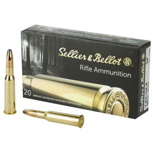 Sellier & Bellot 7.62x54 Russian, 180gr, Full Metal Jacket, 20rd Box - Ammo | The Gun Shop