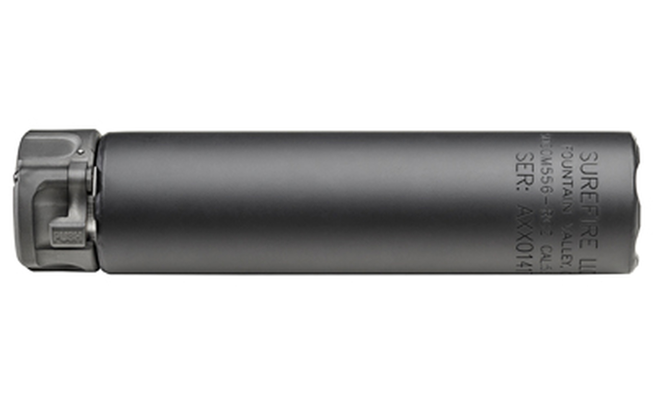 SureFire 2nd Gen SOCOM Suppressor, 5.56 NATO, Fast-Attach, Black