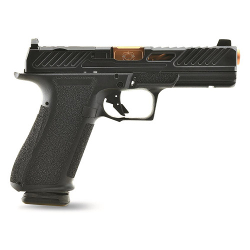 Shadow Systems DR920L Elite 9mm, 5.31" Bronze Barrel, Black, Includes Optics Kit, Grip Kit, 17rd - Firearm | The Gun Shop
