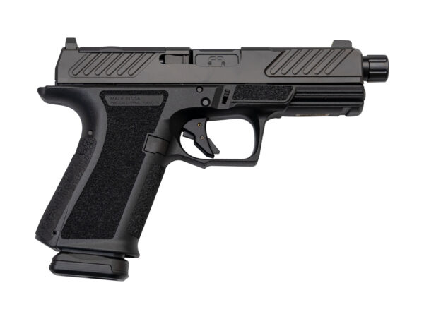 Shadow Systems MR920 Combat 9mm, 4.5" DLC Threaded Barrel, Black, 15rd