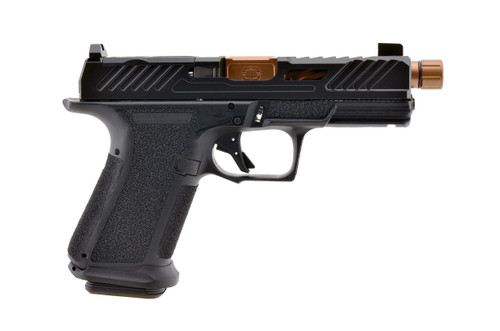 Shadow Systems MR920 Elite 9mm, 4.5" Bronze Threaded Barrel, Black, Optics Ready, 15rd - Firearm | The Gun Shop