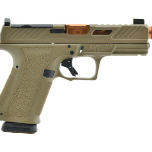 Shadow Systems MR920 Elite 9mm, 4" TiCN Threaded Barrel, Optics Ready, FDE, 15rd
