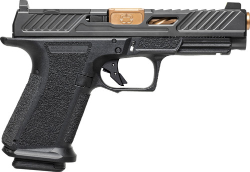 Shadow Systems MR920L Elite 9mm, 4.5" Bronze Barrel, Black, Optic Ready, 15rd - Firearm | The Gun Shop