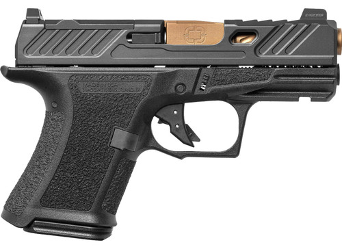 Shadow Systems CR920 Elite 9mm, 3.4" Bronze Barrel, Black, Tritium Night Sight, 10rd - Concealed Carry Guns | The Gun Shop