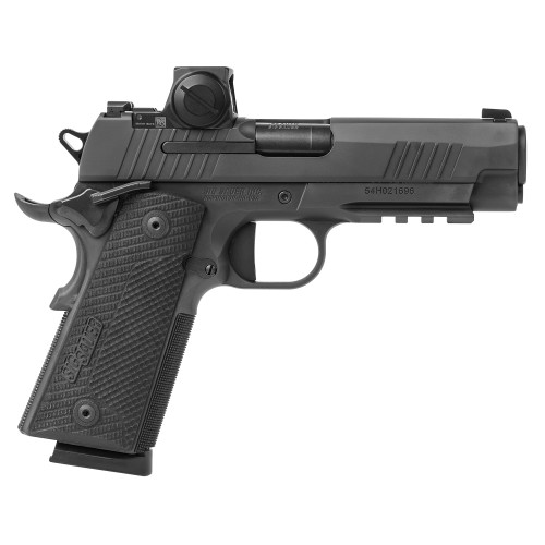 Sig Sauer X Carry 45 ACP, 4.25" Barrel, Black, Romeo X-Red Dot, G10 Grip, 8rd - 1911 Guns | The Gun Shop