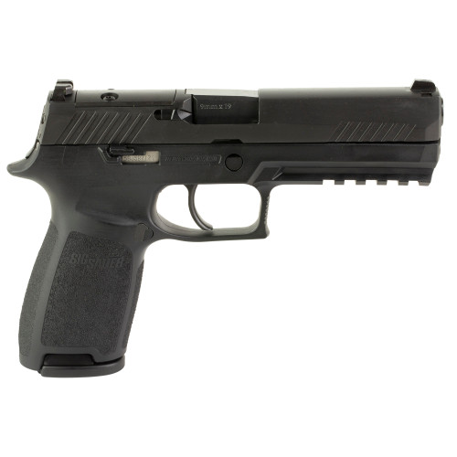 Sig Sauer P320 9mm, 4.7" Barrel, Black, Optic Ready Slide, 10rd - Firearm | The Gun Shop