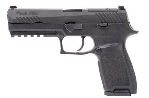 Sig Sauer P320 9mm, 4.7" Barrel, Black, Optic Ready, 17rd - Firearm | The Gun Shop