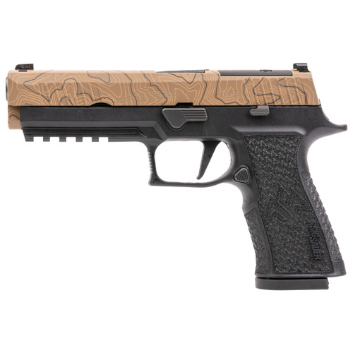 Sig Sauer P320x Endure 10mm, 5" Barrel, Topographic Cerakote, 15rd - Firearm | The Gun Shop