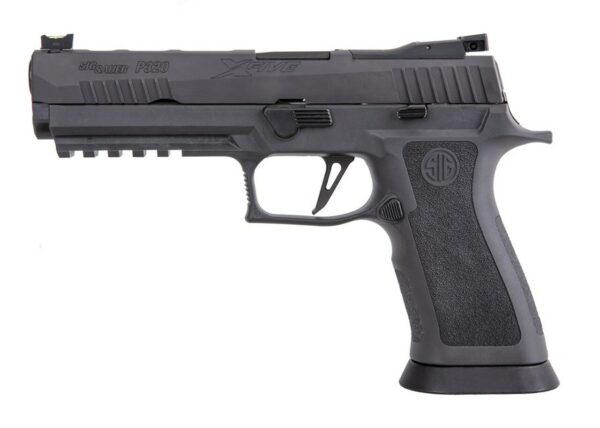 Sig P320 XFIVE Legion 9mm, 5" Bull Barrel, Dawson Precision Sights, Gray, 17rd Mag