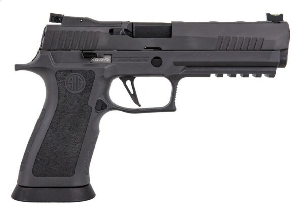 Sig P320 XFIVE Legion 9mm, 5" Bull Barrel, Dawson Precision Sights, Gray, 10rd Mag
