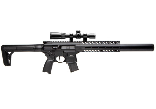 Sig Sauer MCX Air Gen 2 177 Pellet, Black, Includes 1-4x24mm Scope, 30rd - Air Guns & BB Guns | The Gun Shop
