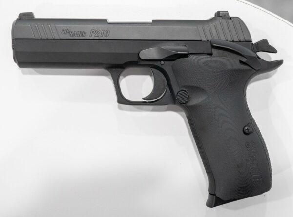 Sig P210 Carry 9mm, Single Action, G10 Grips, Night Sights, Black