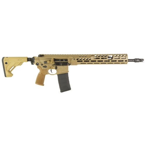 Sig Sauer MCX Spear LT 5.56x45mm, 16" Barrel, Flat Dark Earth Cerakote, M-Lok Handguard, 30rd - AR-15 Rifles | The Gun Shop